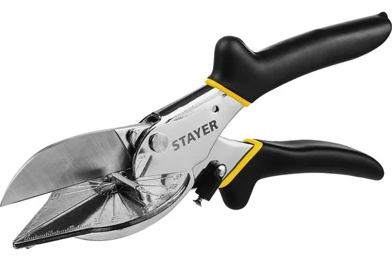 Ножницы угловые STAYER для пластмассовых и резиновых профилей 23373-1
