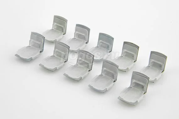 Зеркалодержатель с прокладкой никель