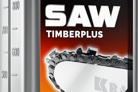 Масло цепное полусинтетическое для электропил и бензопил 1л TimberPlus  KRAFTOOL