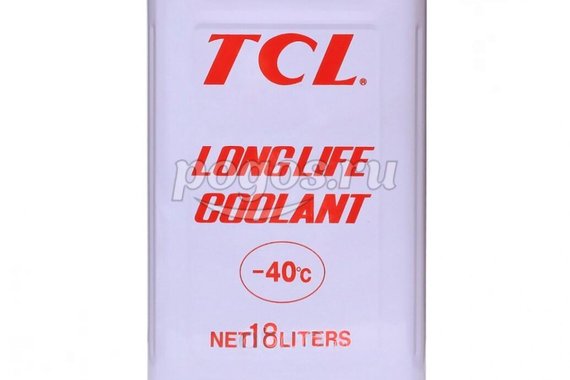 Антифриз LLC-40 красный 18л., TCL