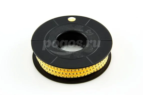 Маркер МК0 -1.5мм кабельный сим."5" 1000шт/ролл TDM