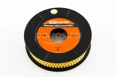 Маркер МК0 -1.5мм кабельный сим."8" 1000шт/ролл TDM
