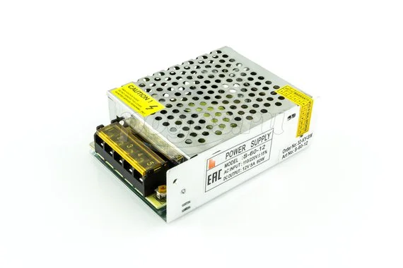 Блок питания для светодиодной ленты 60W 12V