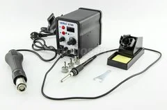 Паяльная станция. термофен t100-450C + паяльник 45вт 200-480С YIHUA