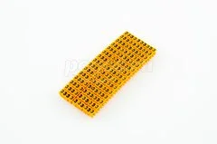 Маркер кабельный наборный - сим.3 оранжевый 1,5 мм2 150шт TDM