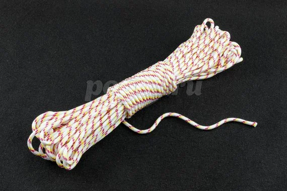 Трос лодочный 6мм 600кгс (бухта  25м)