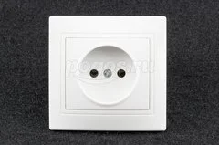 Розетка 2П 10А 250В белая Таймыр TDM