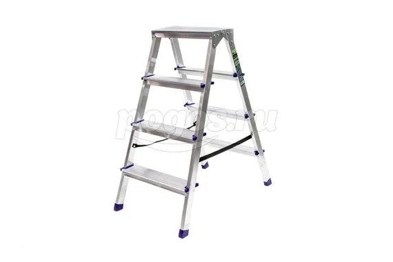 Стремянка двухсторонняя 4 ступени h-860мм STAIRS
