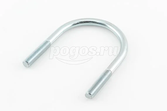 Скоба U-образная М10 60-70мм цинк DIN 3570