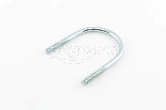 Скоба U-образная М10 70-82мм цинк DIN 3570