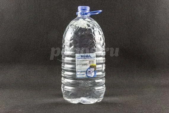 Вода дистиллированная 5,0л