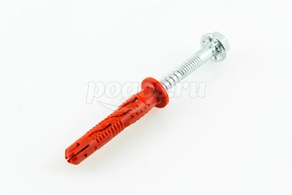 Дюбель-гвоздь фасадный HILTI 10х60 шестигранная головка с манжетой