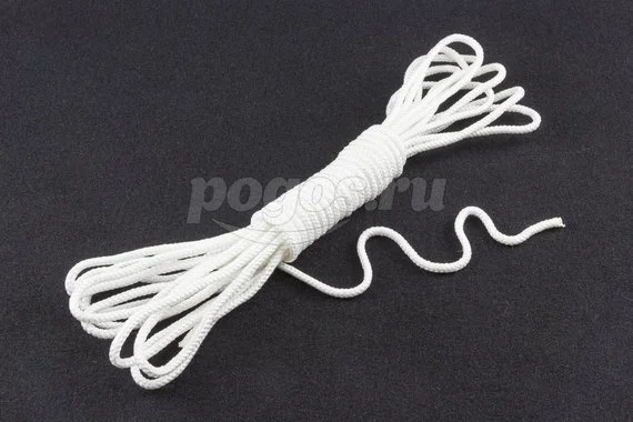 Фал капроновый 6мм, 150м, 300кгс плетеный