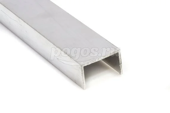 Швеллер алюминиевый АД31Т5 25х40х25х2мм 2м