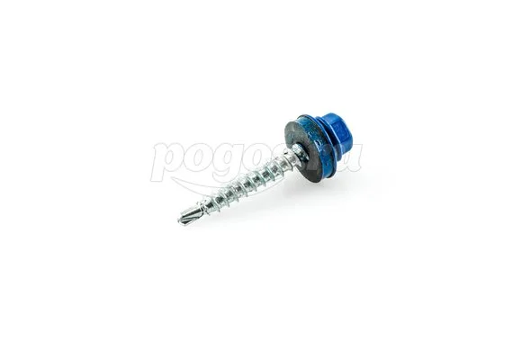 Саморез кровельный 4.8х35 RAL-5005