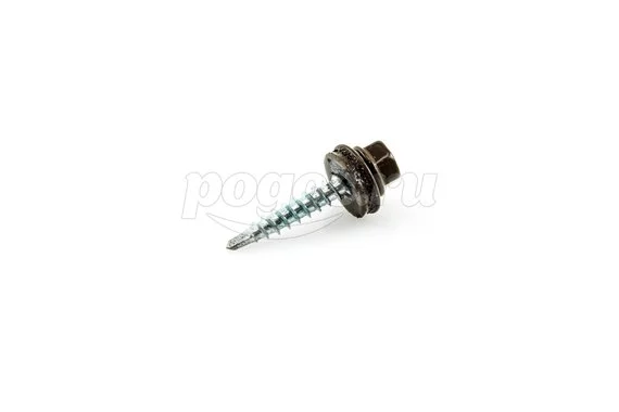 Саморез кровельный 4.8х28 RAL-8017