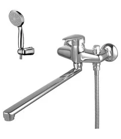 Смеситель однорычажный для ванны излив 35см бок.дивертор Pramen  LEMARK