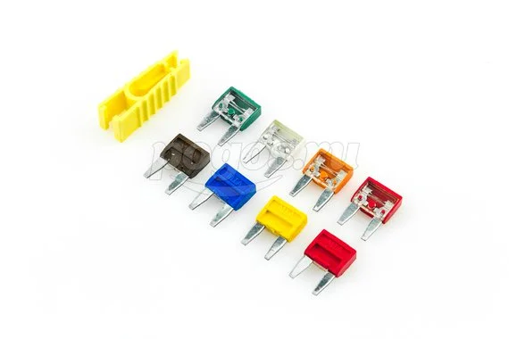 Флажковые предохранители с пинцетом MINI 7,5-30А 8шт