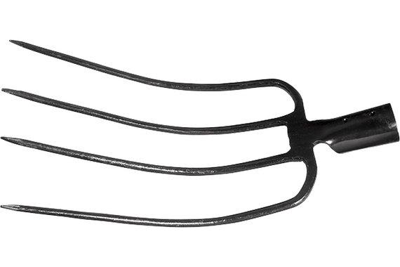 Вилы   4-х рогие 280*180*1500мм, садовоые с черенком GRINDA