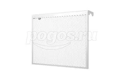 Экран на радиатор отопления 7-х секционный 690x142x610мм металл ЭРА