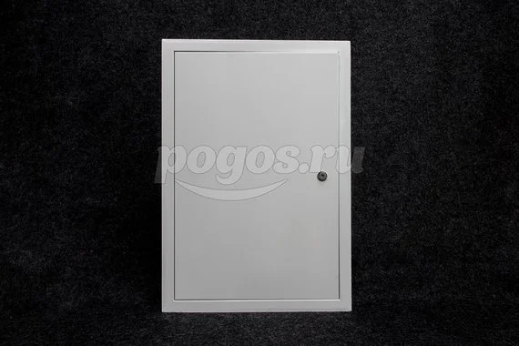 Люк ревизионный металлический 400х600 мм, с замком ЭРА