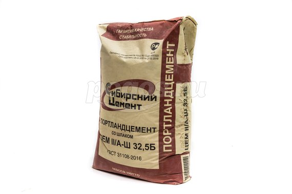 Цемент (упаковка 50кг) ЦЕМ II/А-Ш 32.5Б М-400 /30/