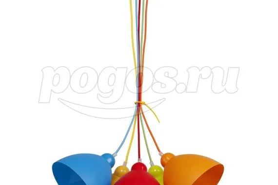 Потолочный светильник люстра Улыбка 5х60B E27 220V Kinder MW-LIGHT
