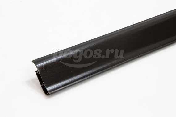 Плинтус 2,5м Венге черный Элит IDEAL