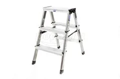 Стремянка двухсторонняя 3 ступени h-650мм KRAUSE