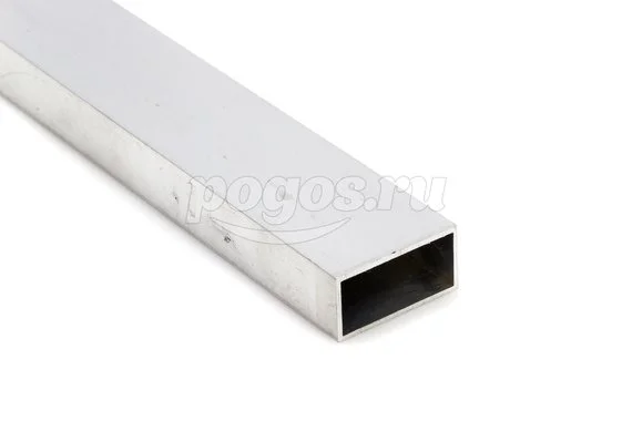 Труба алюминиевая АД31Т5 прямоугольная 20х10х1.5мм 2м