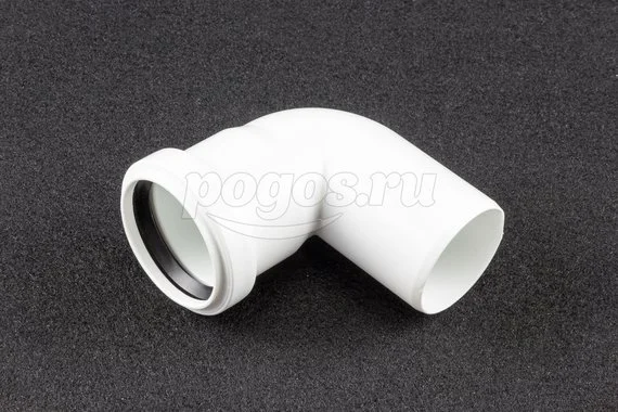 Отвод 50/87гр для бесшумной канализ ДИГОР