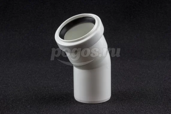 Отвод 50/30гр для бесшумной канализ ДИГОР