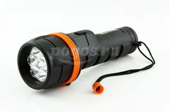 Фонарь светодиодный "Пластик" 7 LED 21лм/Вт 2 D TDM