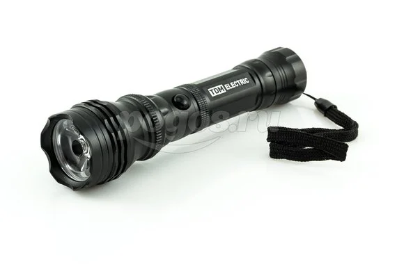 Фонарь светодиодный "Металл" 3Вт 120лм/Вт 3 AAA TDM