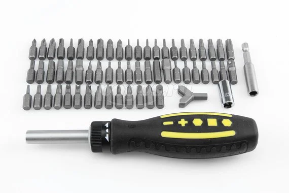Набор бит 62 предмета Pros'Kit