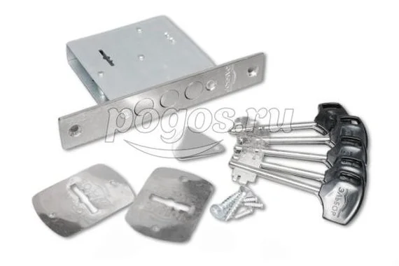 Замок врезной Кремень 1.04.07.5.5 б/о  Эльбор