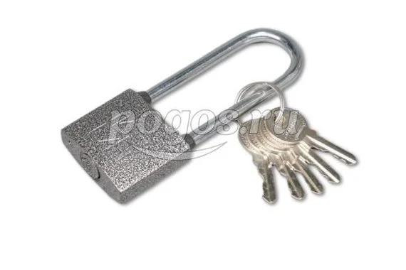 Замок навесной общего применения длинная дужка d- 5мм АЛЛЮР