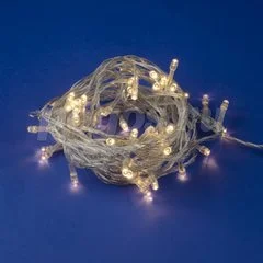 Гирлянда "Нить" светодиодная 20м теплый белый свет IP20  UNIEL