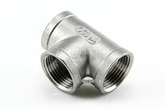 Тройник резьбовой 1" F (33,7мм) AISI 304