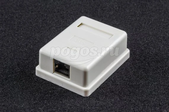 Компьютерная розетка -1 RJ-45  CAT5e (экран)
