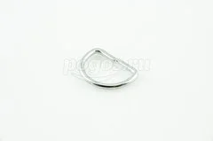 Полукольцо для ленты 26мм цинк