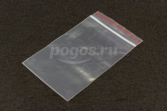 Пакет Зип-Лок ПВД 100х180мм 50/80мкм