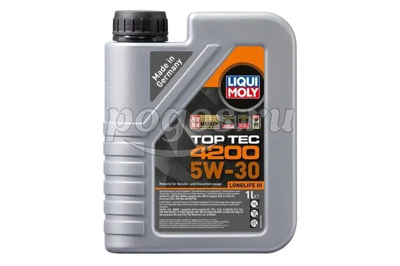 Масло моторное  5W30 Top Tec 4200, 1л.   LIQUI MOLY