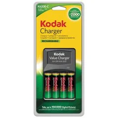 Зарядное устройство K620E-WW-C + 4 аккумулятора AA 2100mah  KODAK