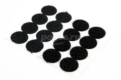 Липучка самоклейкая 22мм черный "Element"