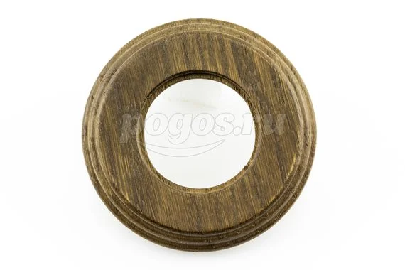 Рамка 1пост для монтажа распаячной коробки, зеленый дуб САЛЬВАДОР