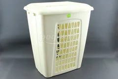 Корзина для белья прямоугольная с крышкой 60 л "Молетта"