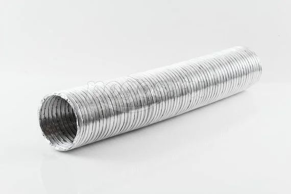 Воздуховод 100мм, 1.5м полужесткий алюминий