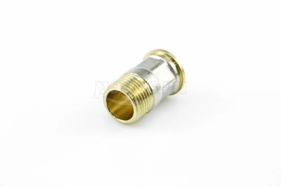 Полусгон с накидной гайкой F 3/4 - M 1/2 латунь СТМ