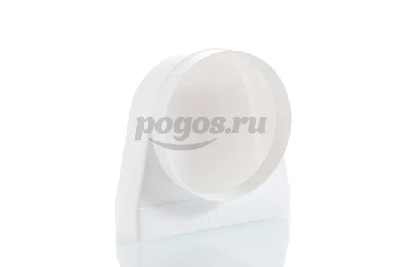Соединитель угловой плоского воздуховода с фланцевым 60х204/D160 ЭРА